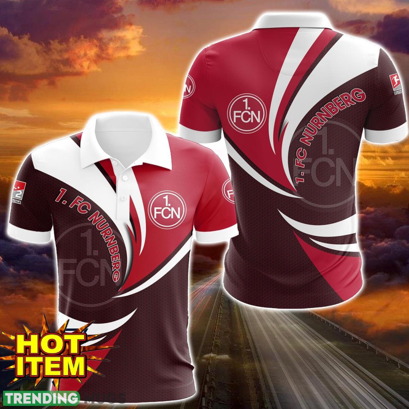 1. FC Nurnberg 3D Printing Polo Shirt Sport Style Gift Product Photo 1 1. FC Nurnberg 3D Printing Polo Shirt Sport Style Gift Product Photo 1