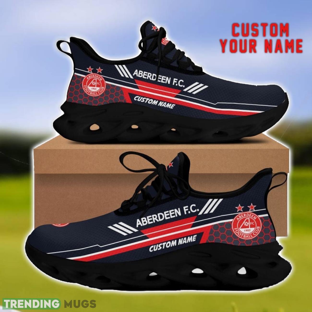 Aberdeen F.C. Custom Name Max Soul Shoes Personalized Sneakers Gift For Men Women Product Photo 1 Aberdeen F.C. Custom Name Max Soul Shoes Personalized Sneakers Gift For Men Women Product Photo 1