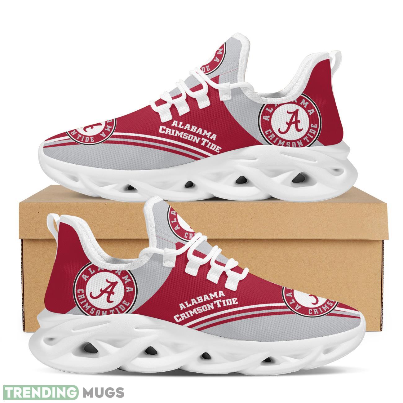 Alabama Crimson Tide NCAA Max Soul Shoes Gift Men And Women Walking Shoes Max Soul Alabama Crimson Tide NCAA Max Soul Shoes Gift Men And Women Walking Shoes Max Soul