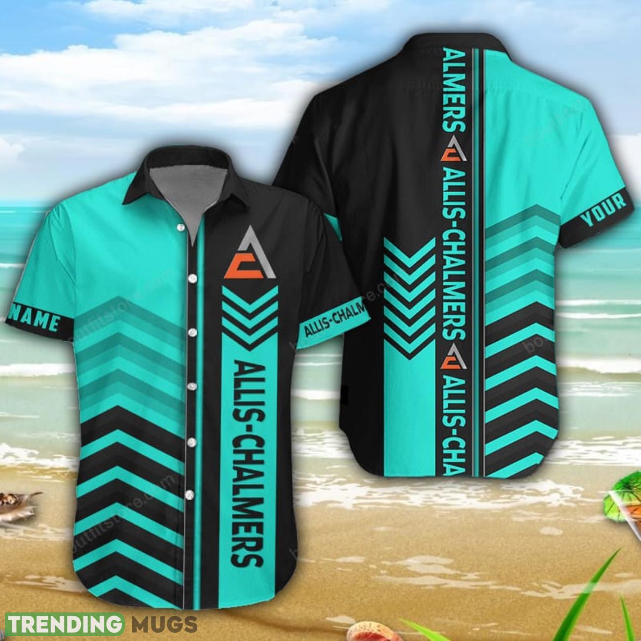 Allis Chalmers Zetor 3D Printing Shorts Sleeve Hawaiian Shirt Custom Name Product Photo 1