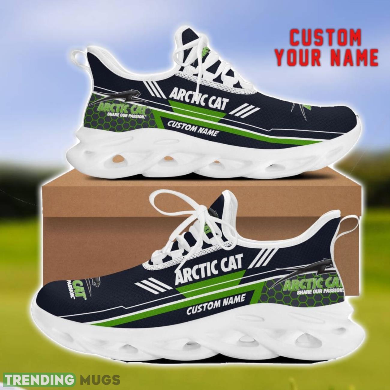 Arctic Cat Custom Name Max Soul Shoes Personalized Sneakers Gift For Men Women Max Soul Arctic Cat Custom Name Max Soul Shoes Personalized Sneakers Gift For Men Women Max Soul
