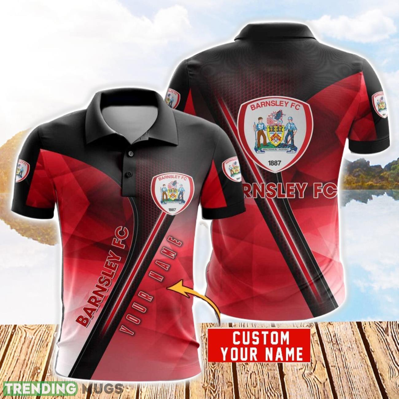 Barnsley F.C 3D Polo Shirt Golf Lover Gift Sport Style For Fans Custom Name Product Photo 1 Barnsley F.C 3D Polo Shirt Golf Lover Gift Sport Style For Fans Custom Name Product Photo 1