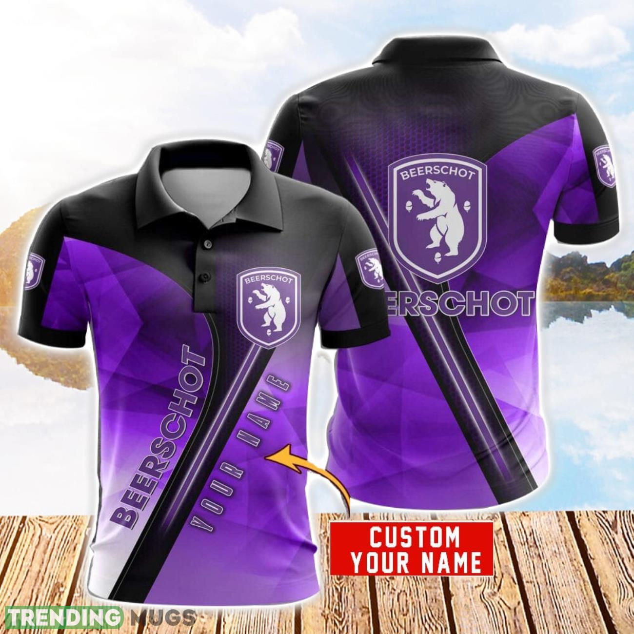 Beerschot VA 3D Polo Shirt Golf Lover Gift Sport Style For Fans Custom Name Product Photo 1 Beerschot VA 3D Polo Shirt Golf Lover Gift Sport Style For Fans Custom Name Product Photo 1