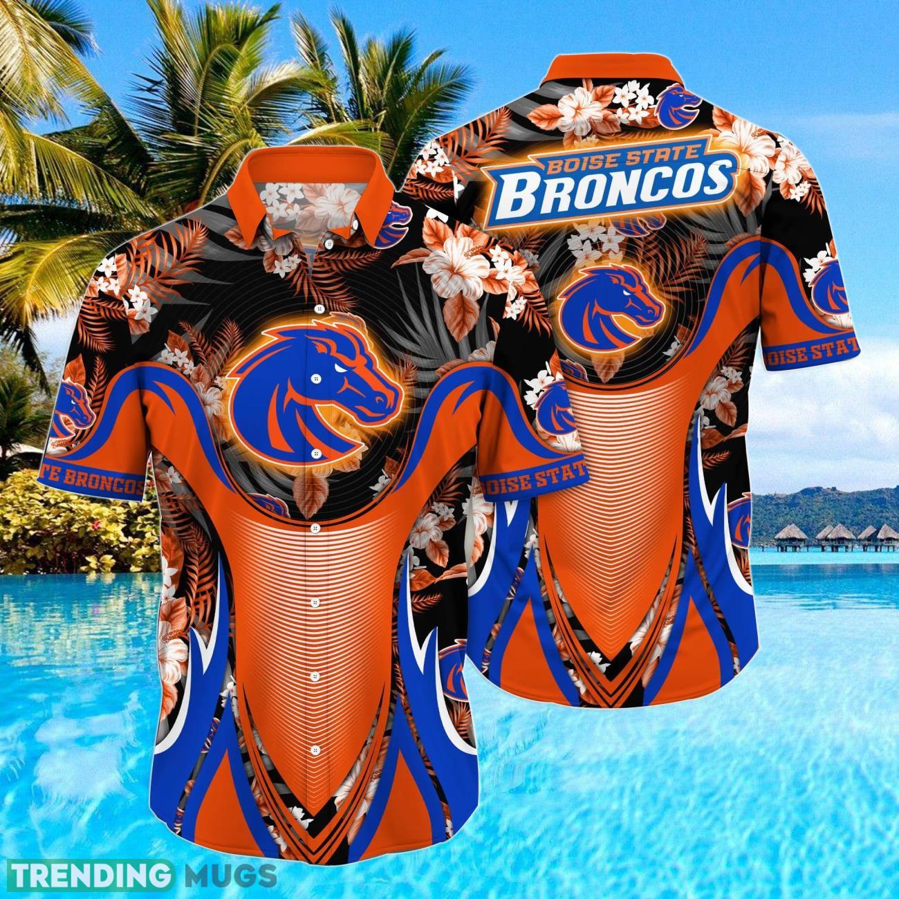 Boise State Broncos NCAA1 Sport Team Tropical Style Hawaiian Shirt For Fans Product Photo 1 Boise State Broncos NCAA1 Sport Team Tropical Style Hawaiian Shirt For Fans Product Photo 1