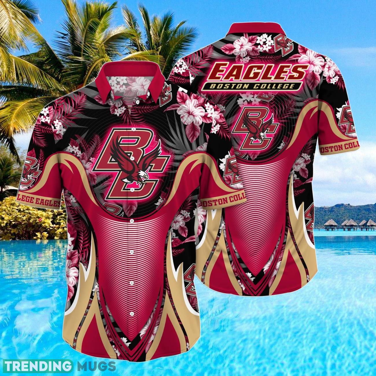 Boston College Eagles NCAA3 Sport Team Tropical Style Hawaiian Shirt For Fans Product Photo 1 Boston College Eagles NCAA3 Sport Team Tropical Style Hawaiian Shirt For Fans Product Photo 1