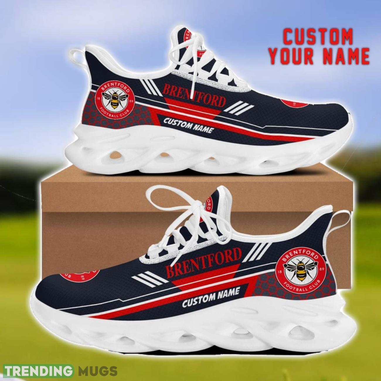 Brentford FC Custom Name Max Soul Shoes Personalized Sneakers Gift For Men Women Max Soul Brentford FC Custom Name Max Soul Shoes Personalized Sneakers Gift For Men Women Max Soul