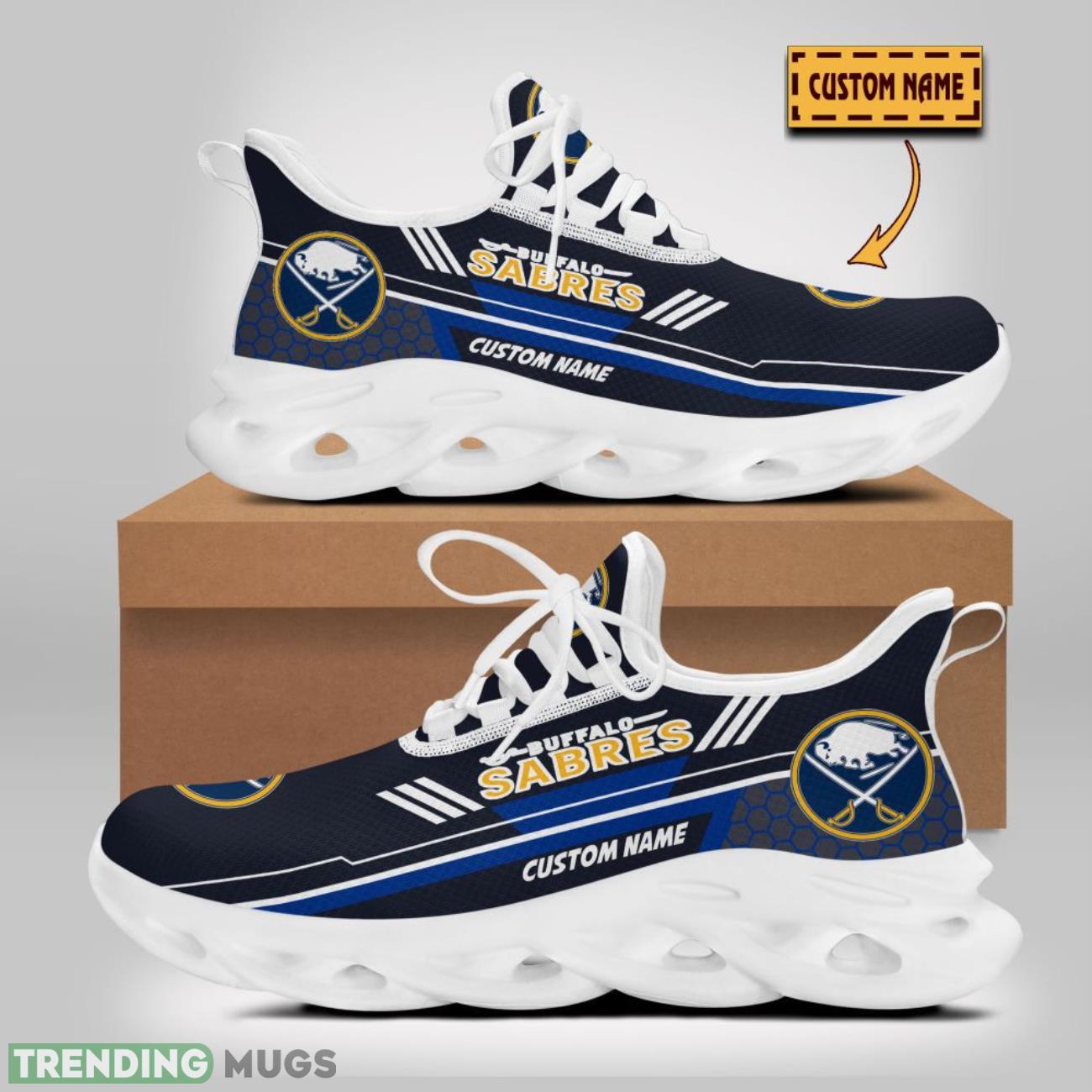 Buffalo Sabres Max Soul Shoes Running Sport Shoes Men Women Sneakers Custom Name Max Soul Buffalo Sabres Max Soul Shoes Running Sport Shoes Men Women Sneakers Custom Name Max Soul