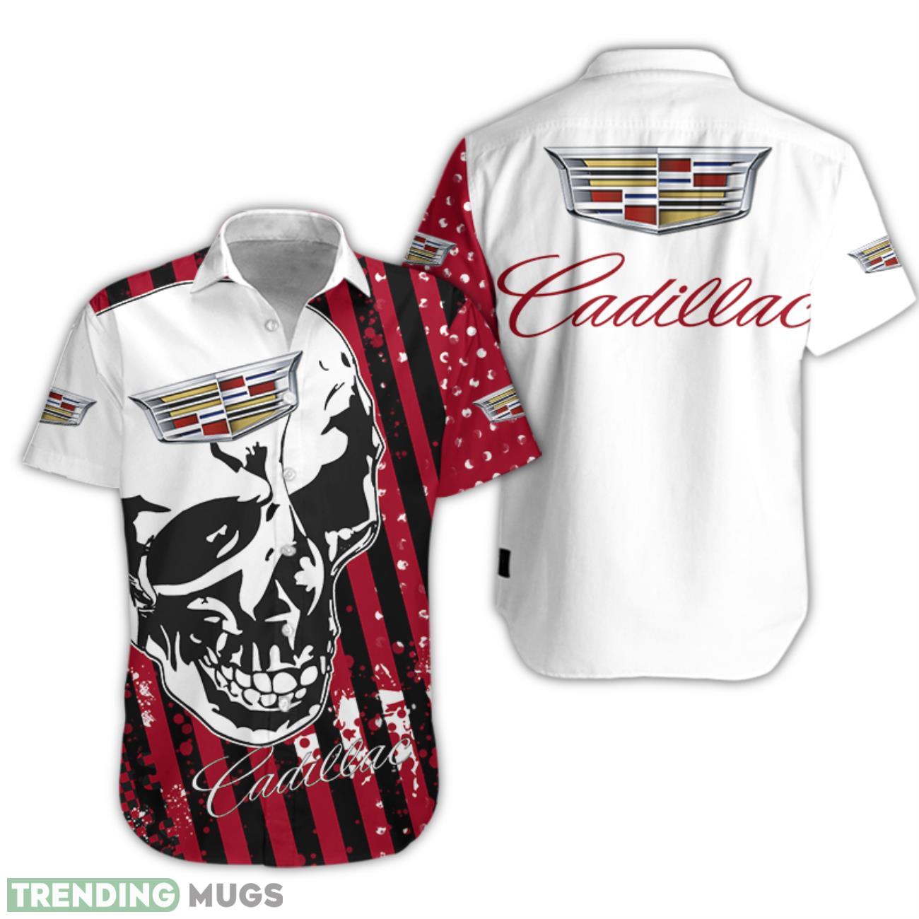 Cadillac Vintage Printed 3D Hawaiian Shirt For Men Women Product Photo 1