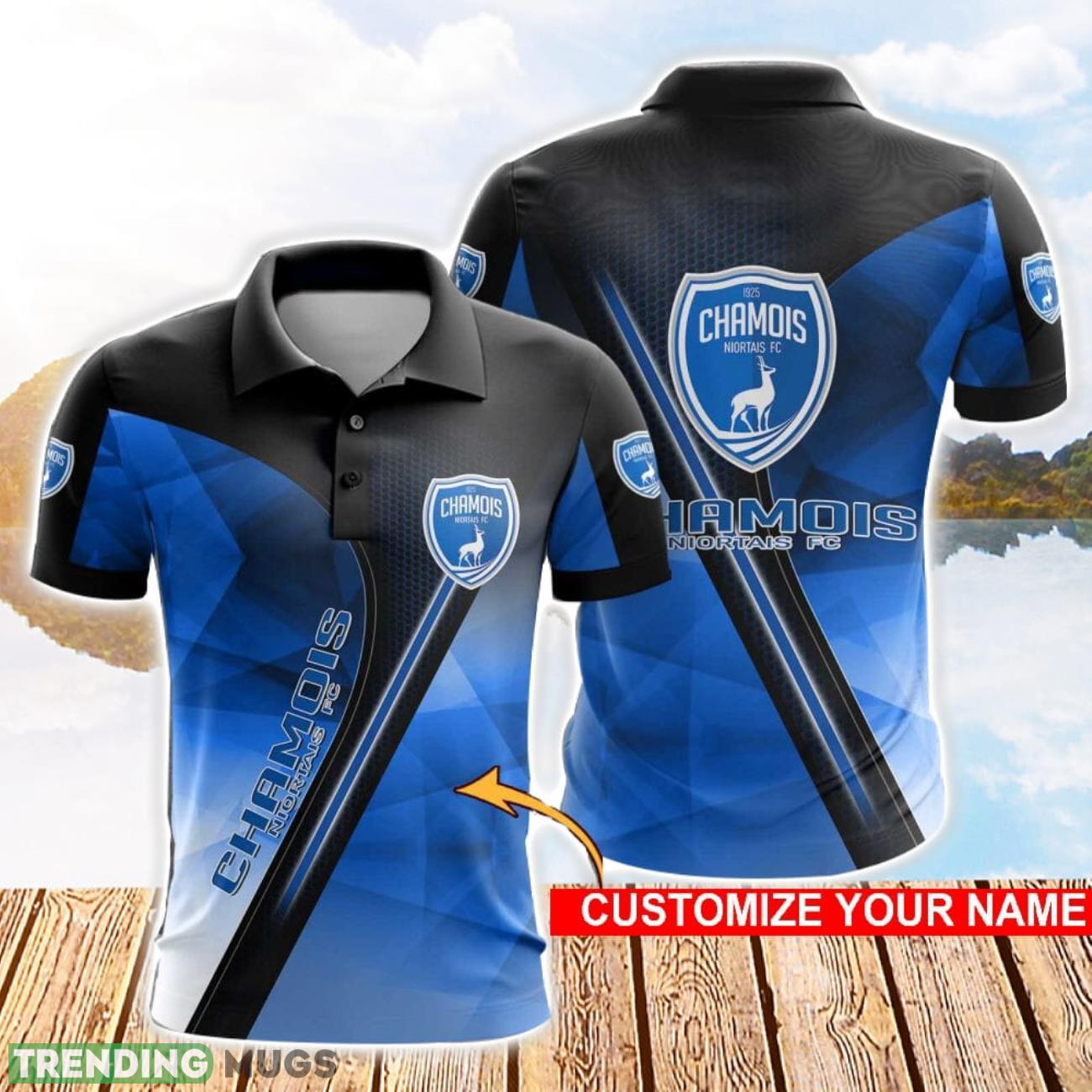 Chamois Niortais FC 3D Polo Shirt Golf Lover Gift Sport Style For Fans Custom Name Product Photo 1 Chamois Niortais FC 3D Polo Shirt Golf Lover Gift Sport Style For Fans Custom Name Product Photo 1