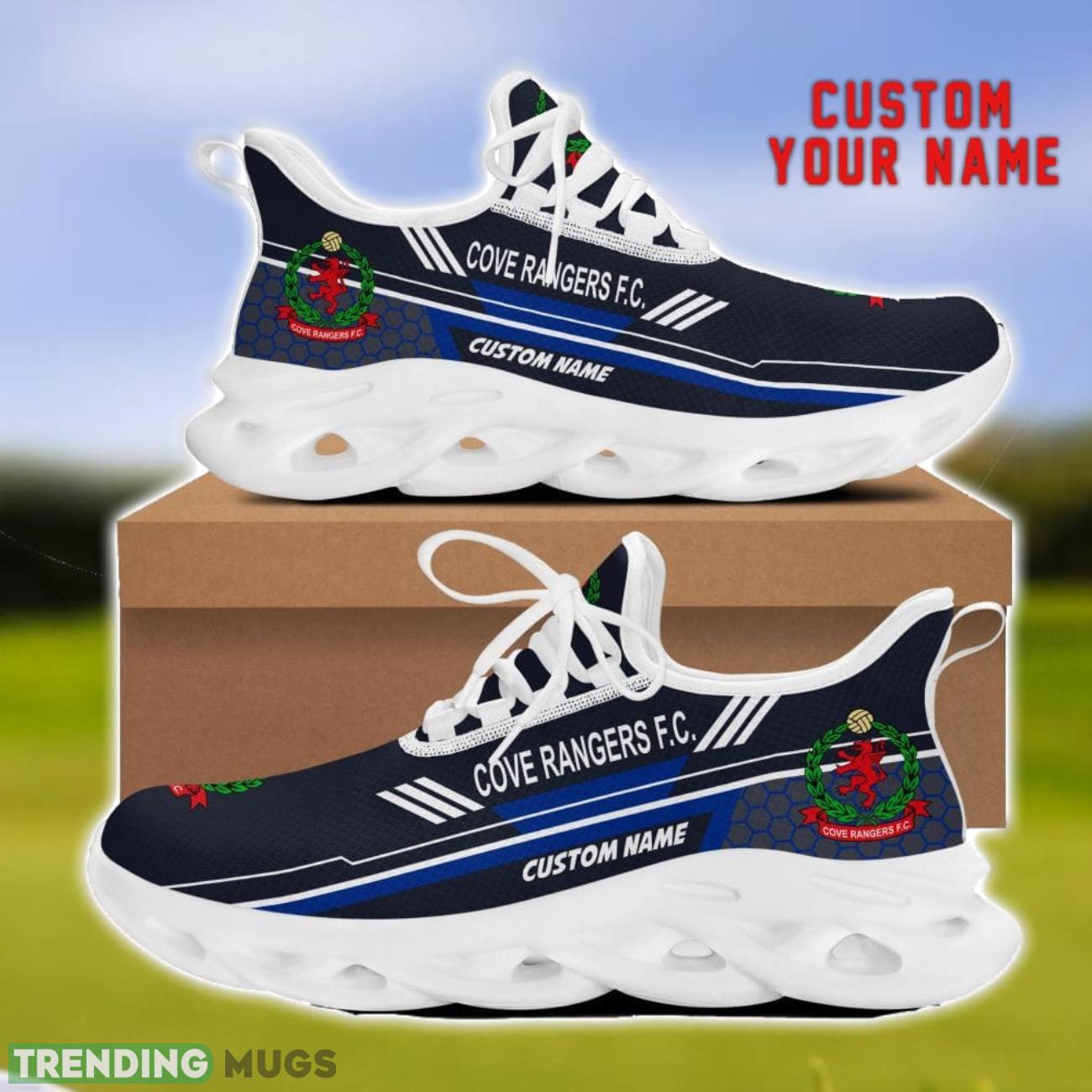 Cove Rangers F.C. Custom Name Max Soul Shoes Personalized Sneakers Gift For Men Women Max Soul Cove Rangers F.C. Custom Name Max Soul Shoes Personalized Sneakers Gift For Men Women Max Soul