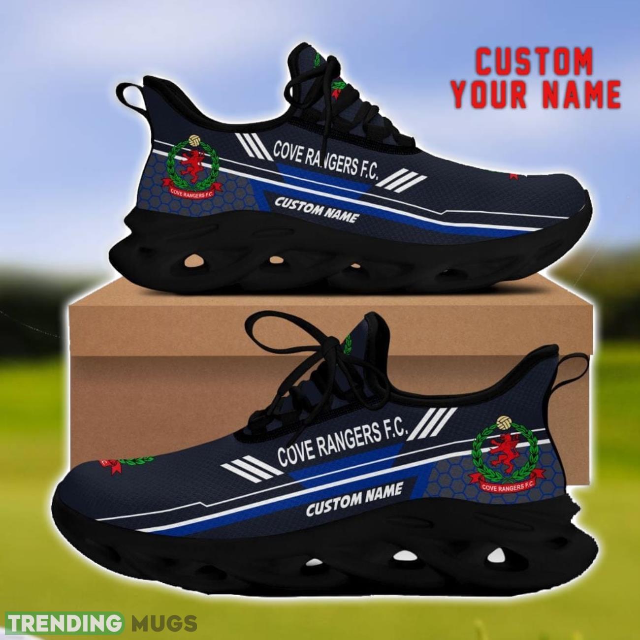 Cove Rangers F.C. Custom Name Max Soul Shoes Personalized Sneakers Gift For Men Women Product Photo 1 Cove Rangers F.C. Custom Name Max Soul Shoes Personalized Sneakers Gift For Men Women Product Photo 1
