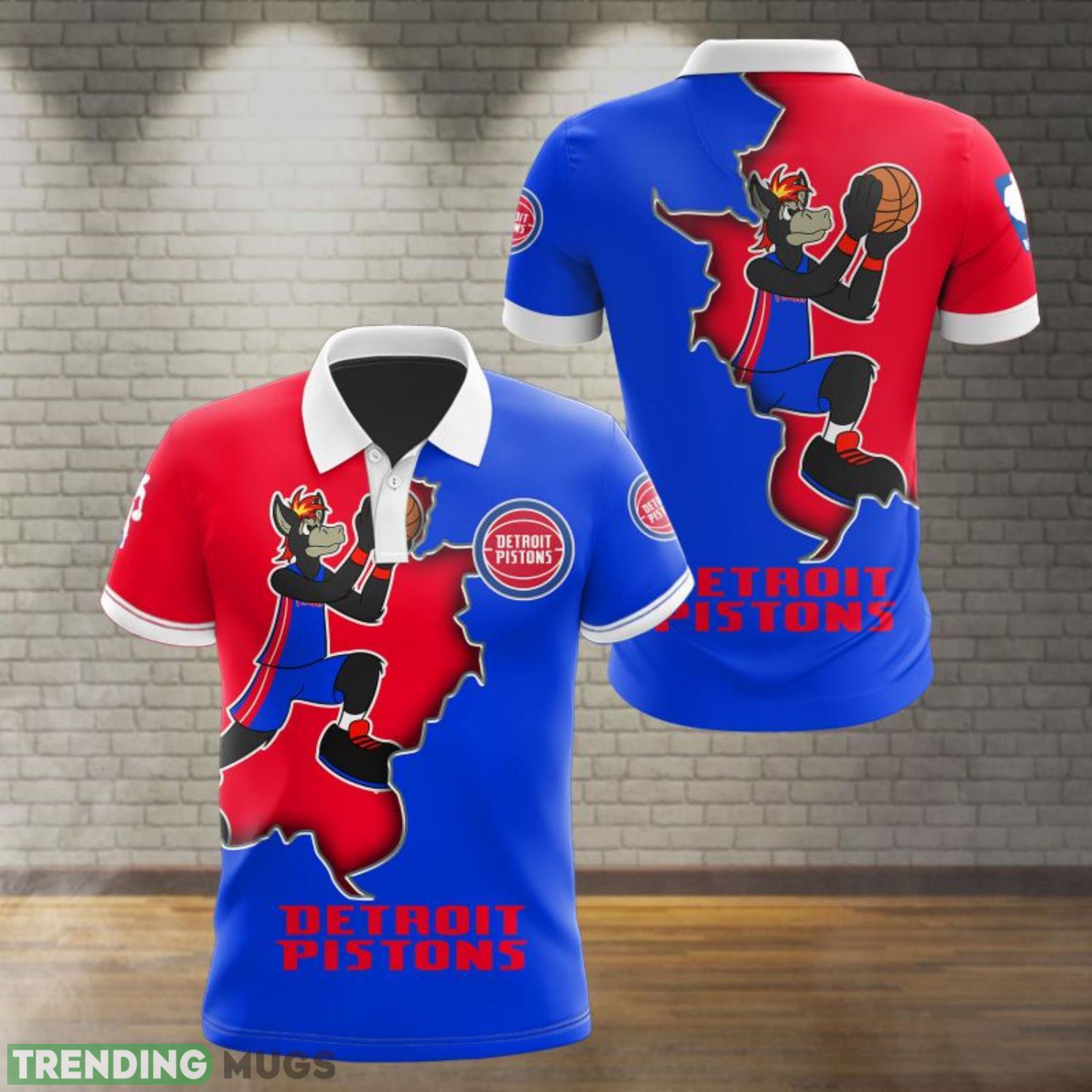 Detroit Pistons Fans Polo Shirt Sport Gift For Big Fans Limited Polo Shirt Product Photo 1 Detroit Pistons Fans Polo Shirt Sport Gift For Big Fans Limited Polo Shirt Product Photo 1