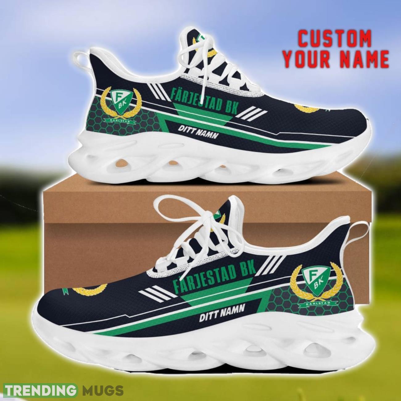 Farjestad BK Custom Name Max Soul Shoes Personalized Sneakers Gift For Men Women Max Soul Farjestad BK Custom Name Max Soul Shoes Personalized Sneakers Gift For Men Women Max Soul