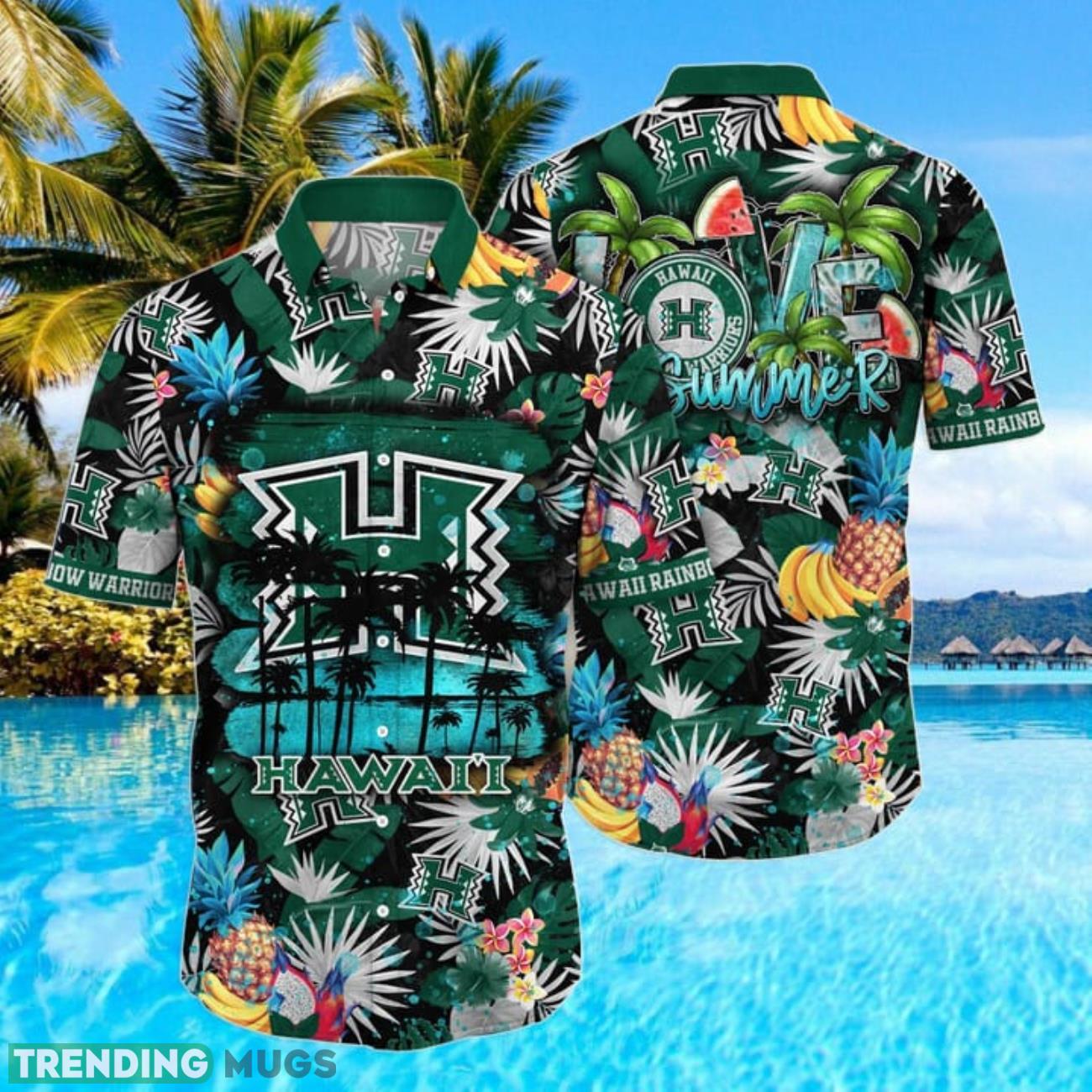 Hawaii Rainbow Warriors NCAA3 Tropical Fruit Hawaiian Shirt Summer Gift Product Photo 1 Hawaii Rainbow Warriors NCAA3 Tropical Fruit Hawaiian Shirt Summer Gift Product Photo 1