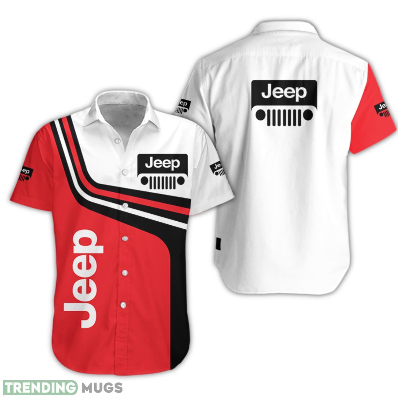 Jeep Vintage Printed 3D Hawaiian Shirt For Men Women Product Photo 1 Jeep Vintage Printed 3D Hawaiian Shirt For Men Women Product Photo 1