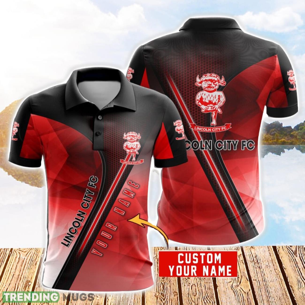 Lincoln City F.C 3D Polo Shirt Golf Lover Gift Sport Style For Fans Custom Name Product Photo 1 Lincoln City F.C 3D Polo Shirt Golf Lover Gift Sport Style For Fans Custom Name Product Photo 1