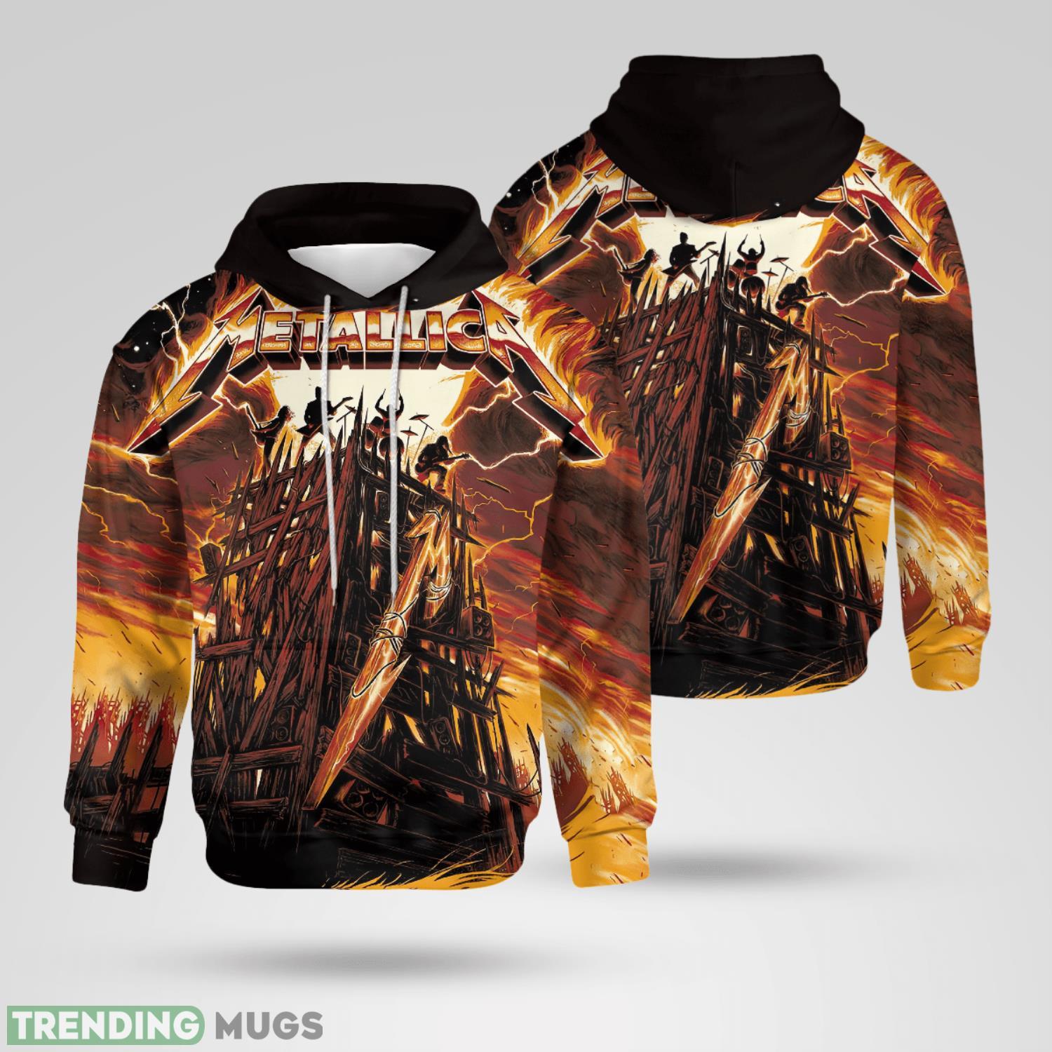 Metallica North American Tour 2023 3D Hoodie Product Photo 1 Metallica North American Tour 2023 3D Hoodie Product Photo 1