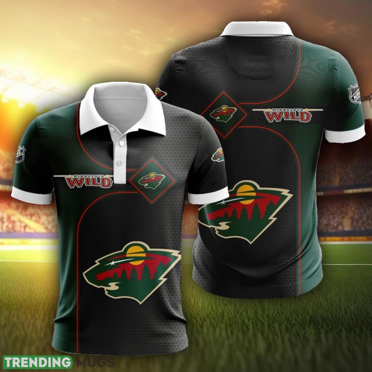 Minnesota Wild 3D Polo Shirt Special Gift For Fans Product Photo 1 Minnesota Wild 3D Polo Shirt Special Gift For Fans Product Photo 1