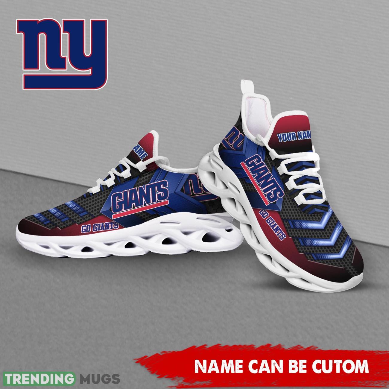 New York Giants NFL Max Soul Shoes Custom Name Sport Shoes Trending Gift Product Photo 1 New York Giants NFL Max Soul Shoes Custom Name Sport Shoes Trending Gift Product Photo 1