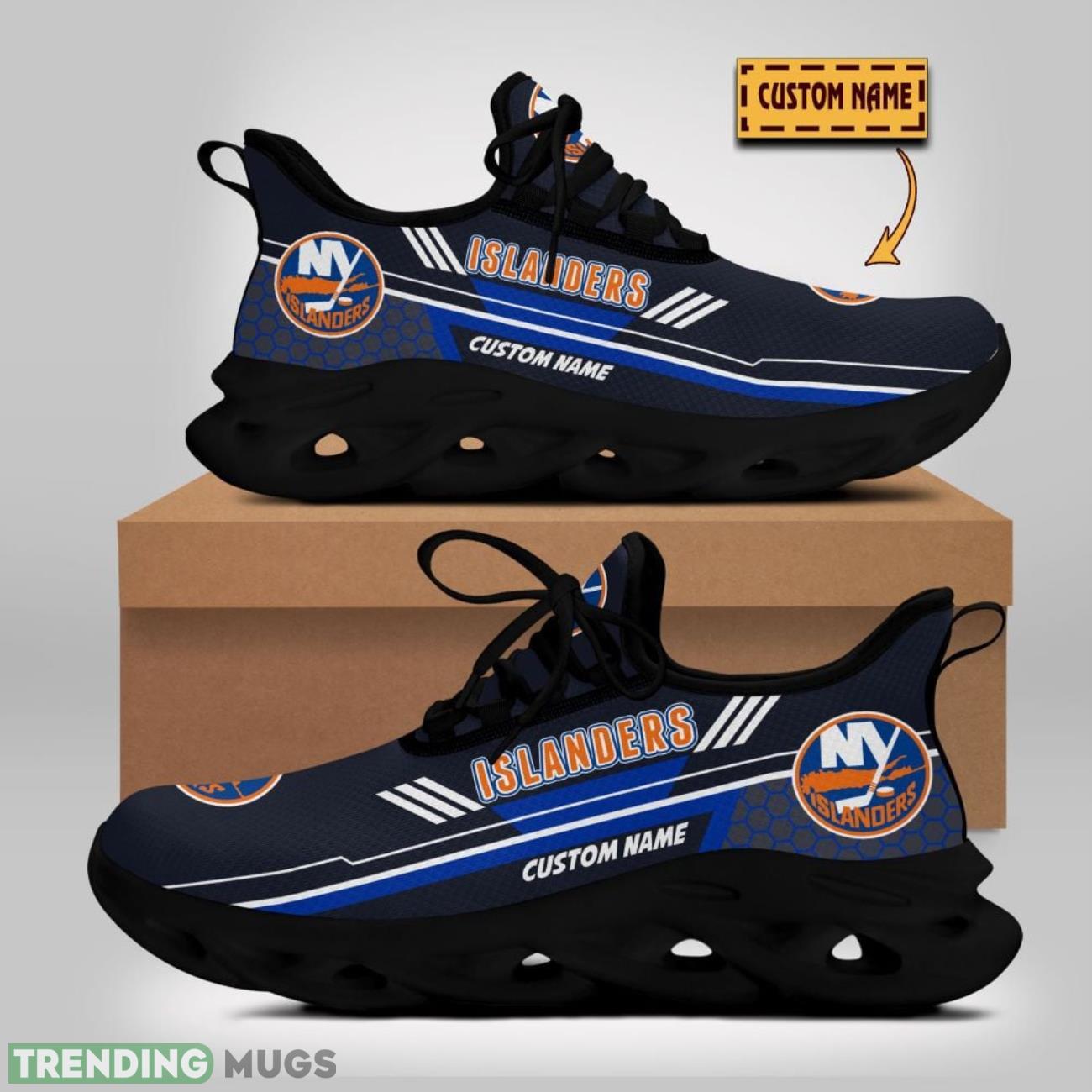New York Islanders Max Soul Shoes Running Sport Shoes Men Women Sneakers Custom Name Product Photo 1