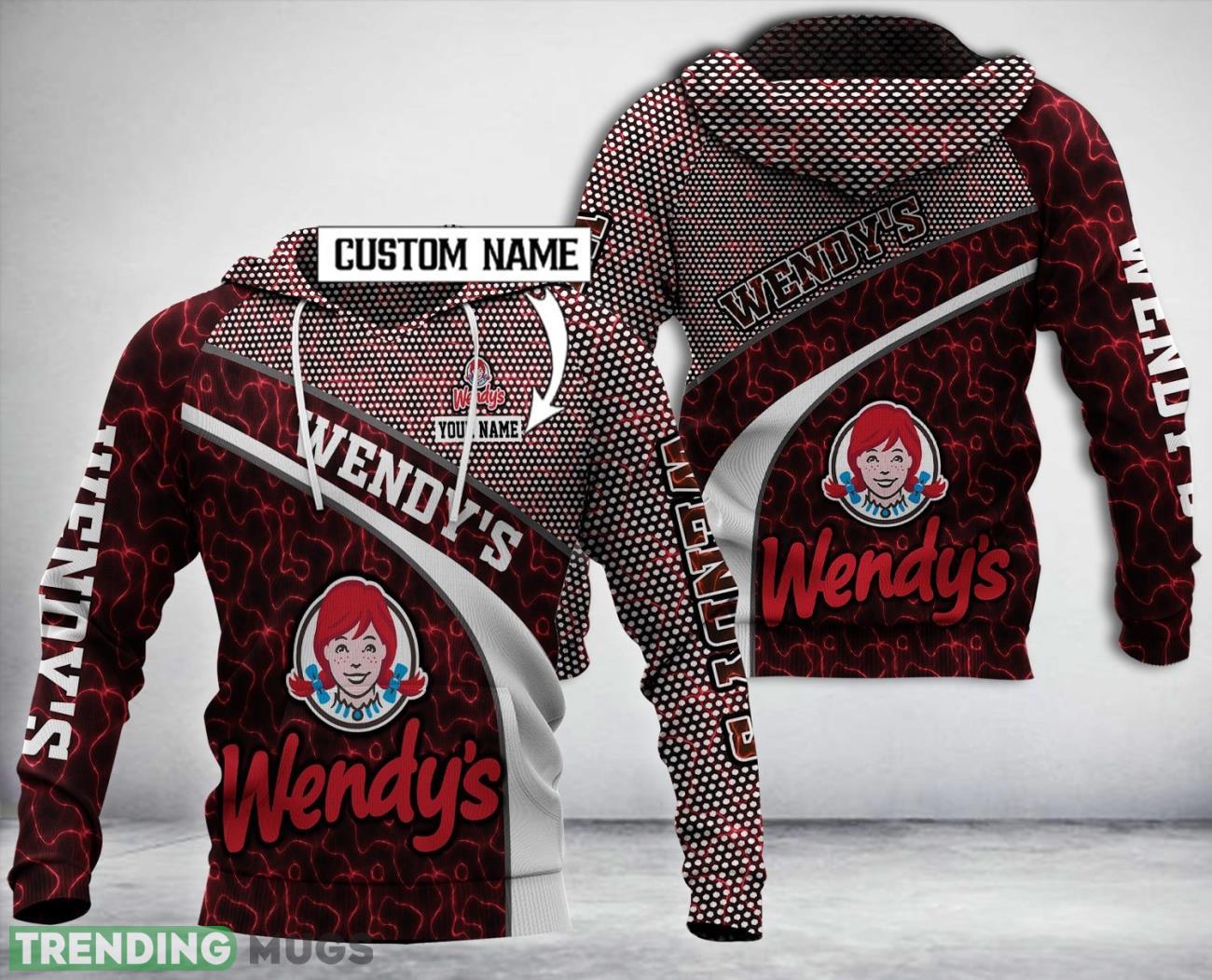 Personalized Wendy's Work At 3D Printing Hoodie Unisex New Gift Product Photo 1 Personalized Wendy's Work At 3D Printing Hoodie Unisex New Gift Product Photo 1