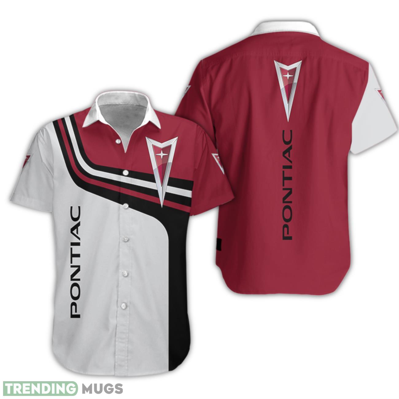 Pontiac Vintage Printed 3D Hawaiian Shirt For Men Women Product Photo 1 Pontiac Vintage Printed 3D Hawaiian Shirt For Men Women Product Photo 1