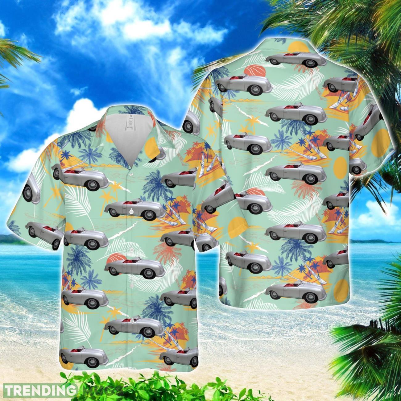 Porsche 356 “Nr. 1” Roadster (1948) Hawaiian Shirt Product Photo 1 Porsche 356 “Nr. 1” Roadster (1948) Hawaiian Shirt Product Photo 1