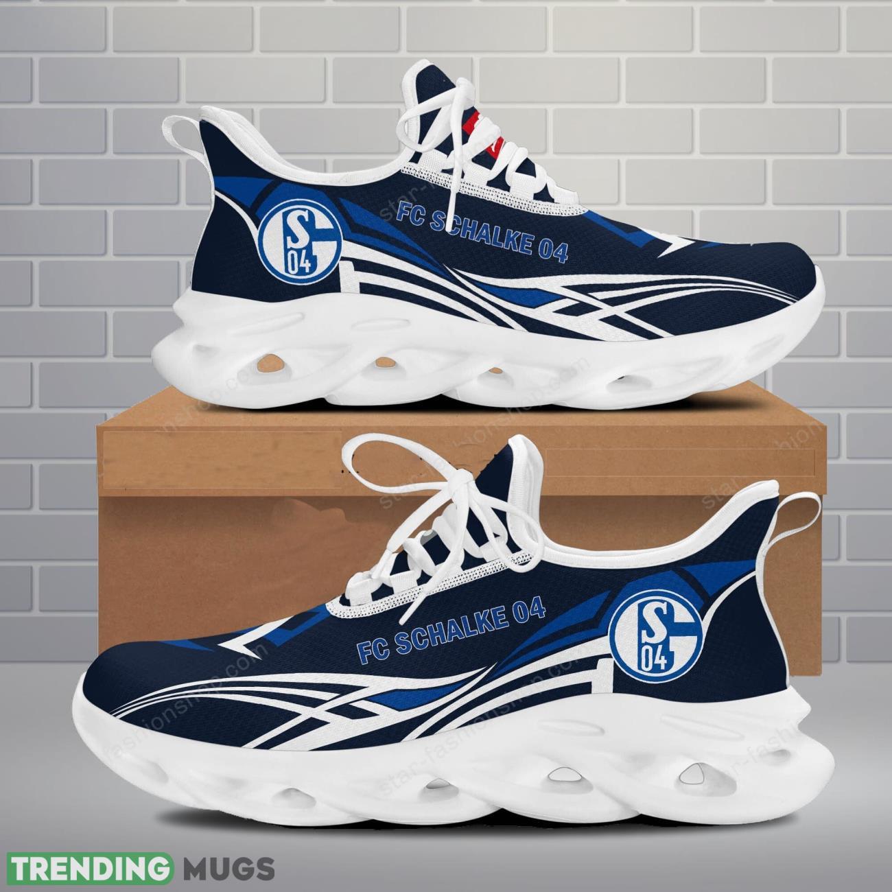 Schalke 04 Max Soul Shoes Sneakers Ultra Running Shoes Product Photo 1 Schalke 04 Max Soul Shoes Sneakers Ultra Running Shoes Product Photo 1