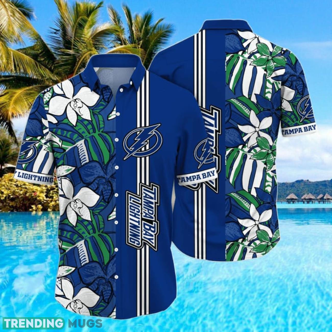 Tampa Bay Lightning NHL Flower Tropical Hawaii Shirt Beach Summer Gift Product Photo 1