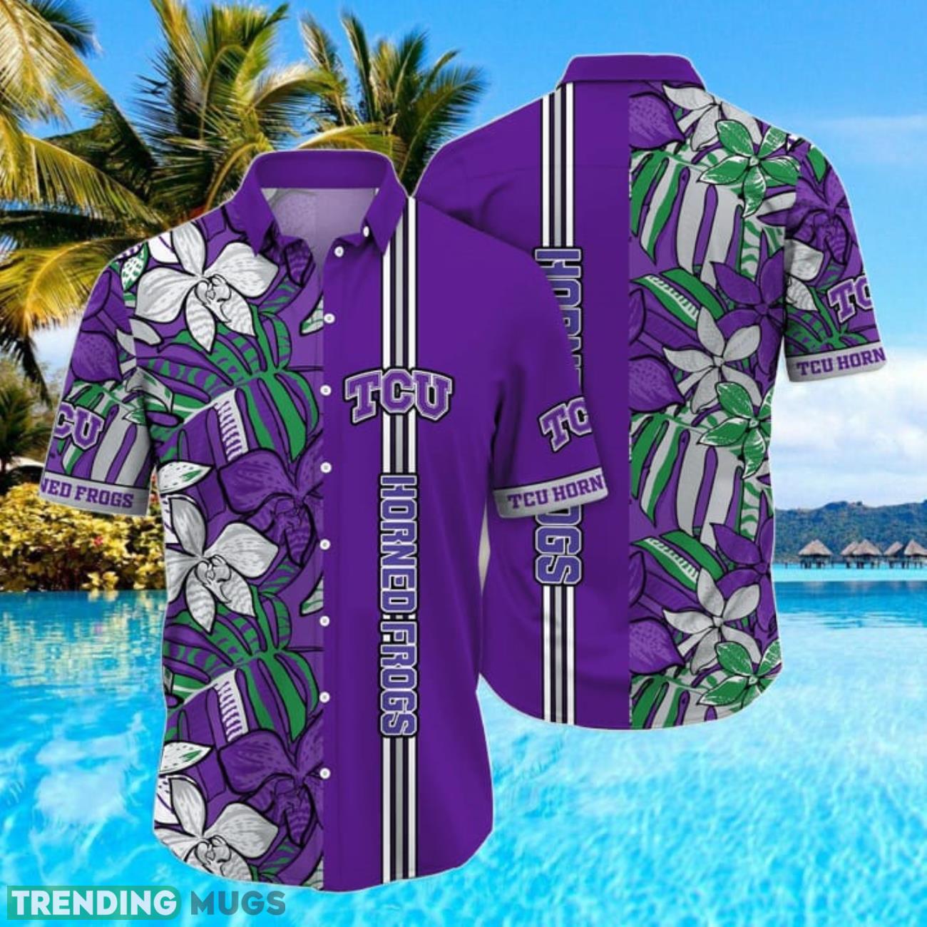 TCU Horned Frogs NCAA1 Flower Tropical Hawaii Shirt Beach Summer Gift Product Photo 1 TCU Horned Frogs NCAA1 Flower Tropical Hawaii Shirt Beach Summer Gift Product Photo 1
