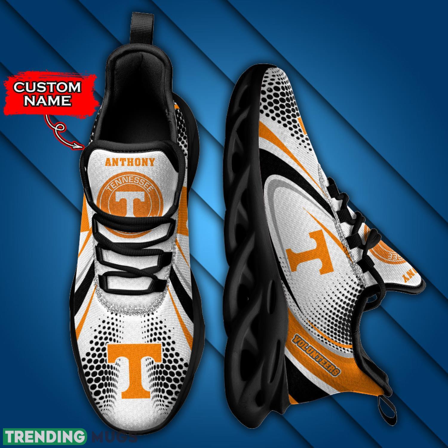 Tennessee Volunteers NCAA Max Soul Shoes Gift Ideas Running Sneakers Custom Name Max Soul Tennessee Volunteers NCAA Max Soul Shoes Gift Ideas Running Sneakers Custom Name Max Soul