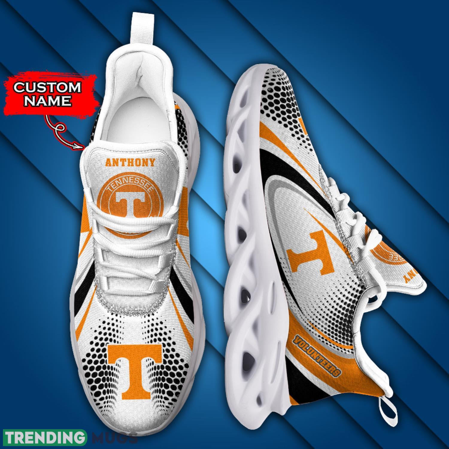 Tennessee Volunteers NCAA Max Soul Shoes Gift Ideas Running Sneakers Custom Name Max Soul Tennessee Volunteers NCAA Max Soul Shoes Gift Ideas Running Sneakers Custom Name Max Soul