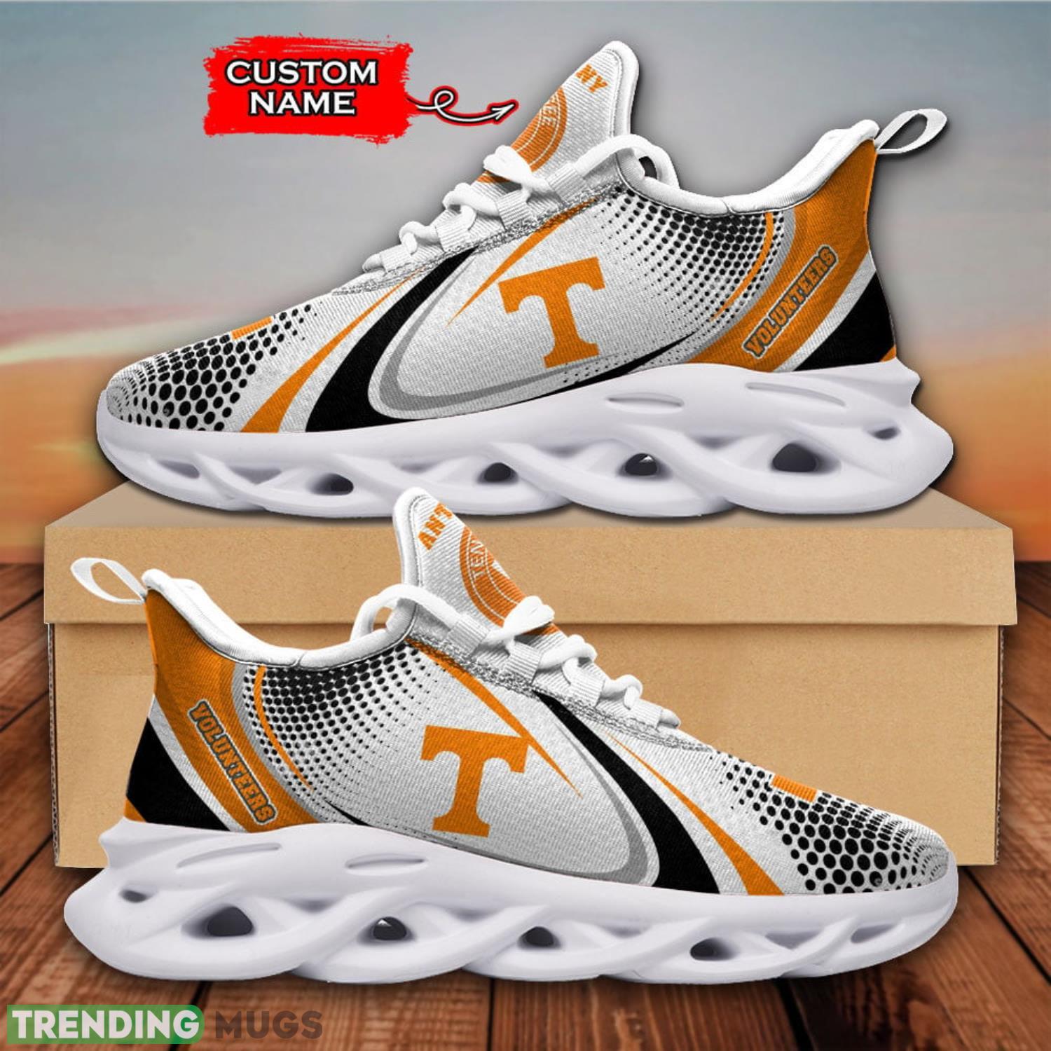 Tennessee Volunteers NCAA Max Soul Shoes Gift Ideas Running Sneakers Custom Name Product Photo 1 Tennessee Volunteers NCAA Max Soul Shoes Gift Ideas Running Sneakers Custom Name Product Photo 1