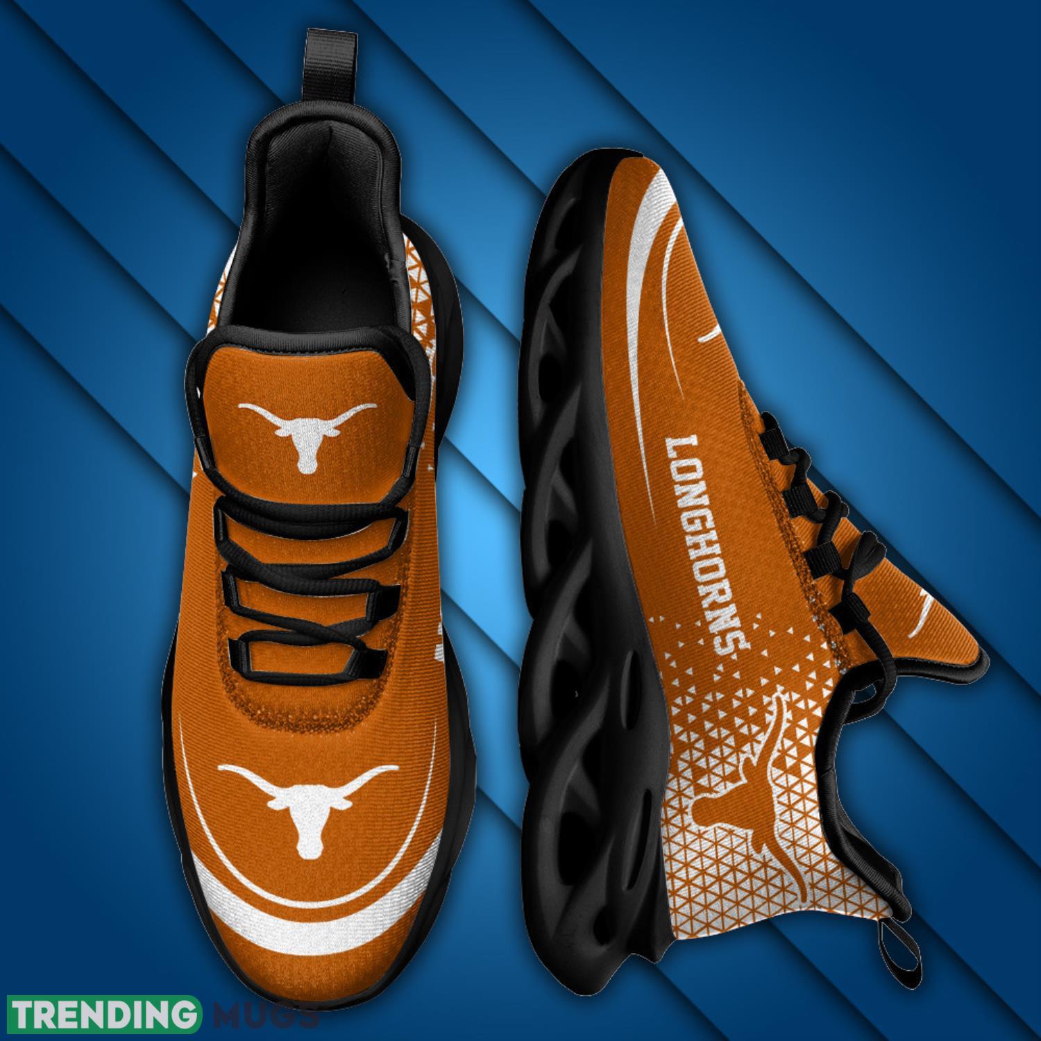 Texas Longhorns NCAA Max Soul Shoes Gift Ideas Running Sneakers Custom Name Max Soul Texas Longhorns NCAA Max Soul Shoes Gift Ideas Running Sneakers Custom Name Max Soul