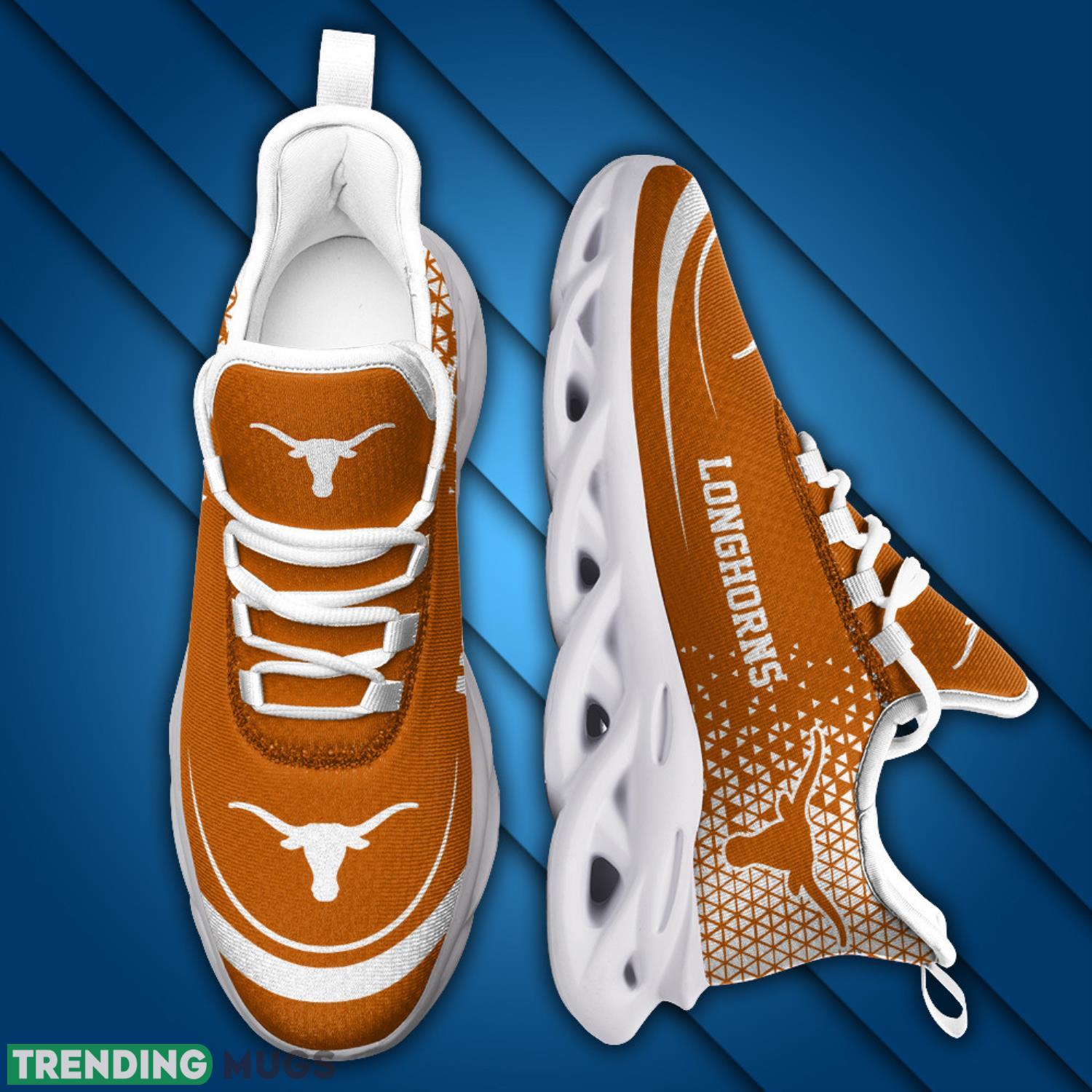 Texas Longhorns NCAA Max Soul Shoes Gift Ideas Running Sneakers Custom Name Max Soul Texas Longhorns NCAA Max Soul Shoes Gift Ideas Running Sneakers Custom Name Max Soul