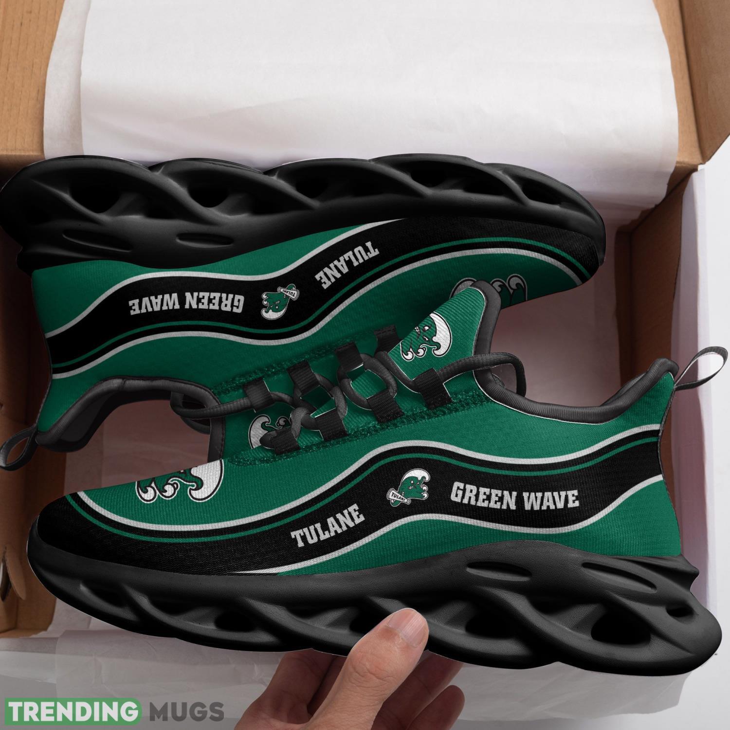 Tulane Green Wave Max Soul Shoes Gift Ideas Running Sneakers Max Soul Tulane Green Wave Max Soul Shoes Gift Ideas Running Sneakers Max Soul