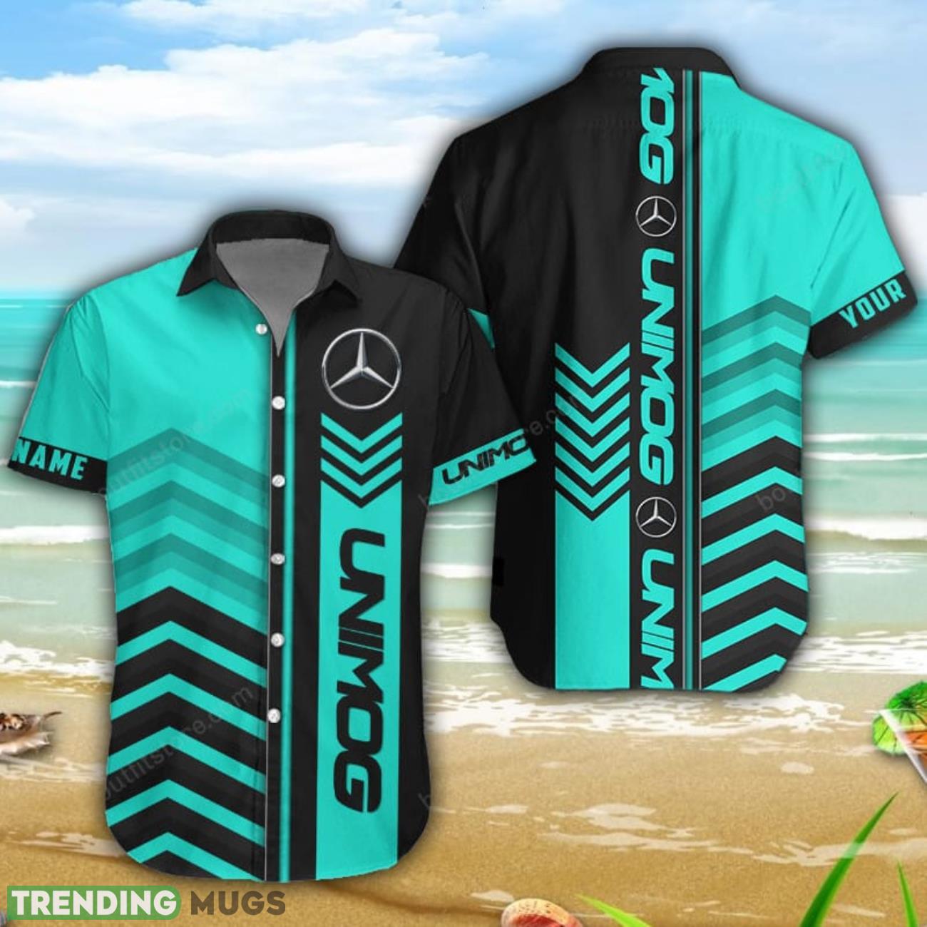 Unimog MB 3D Printing Shorts Sleeve Hawaiian Shirt Custom Name Product Photo 1 Unimog MB 3D Printing Shorts Sleeve Hawaiian Shirt Custom Name Product Photo 1