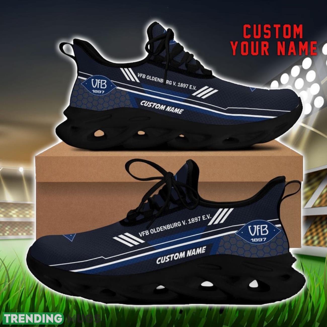 VfB Oldenburg v. 1897 e.V. Custom Name Max Soul Shoes Personalized Sneakers Gift For Men Women Product Photo 1 VfB Oldenburg v. 1897 e.V. Custom Name Max Soul Shoes Personalized Sneakers Gift For Men Women Product Photo 1