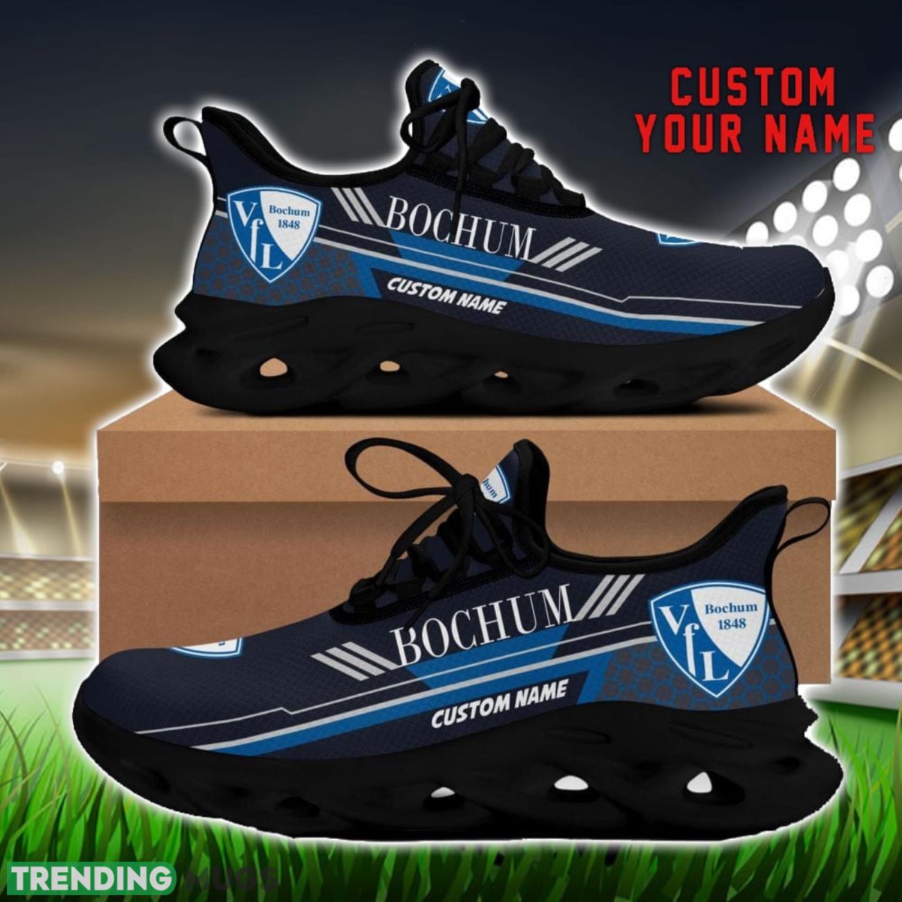 VfL Bochum Custom Name Max Soul Shoes Personalized Sneakers Gift For Men Women Product Photo 1 VfL Bochum Custom Name Max Soul Shoes Personalized Sneakers Gift For Men Women Product Photo 1