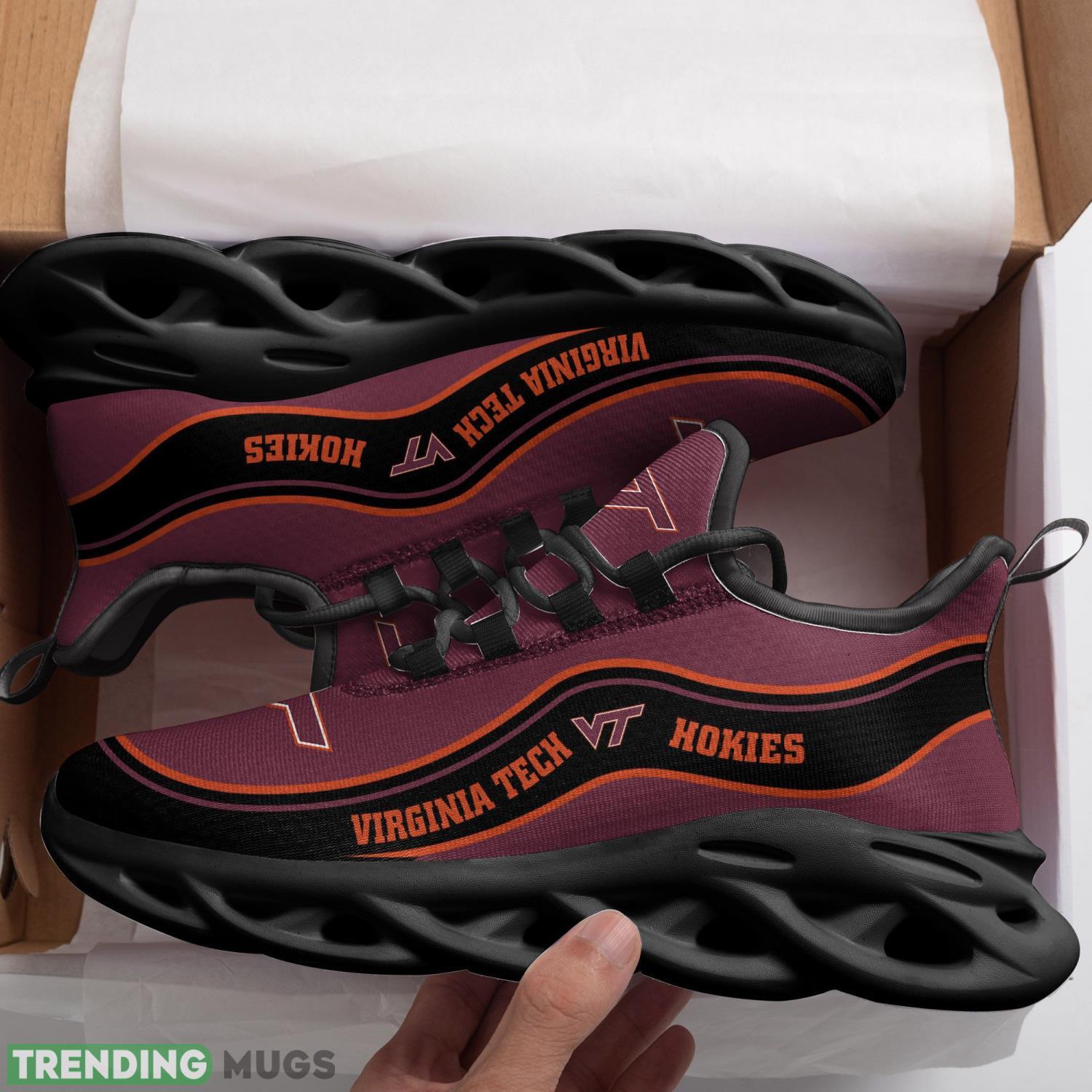 Virginia Tech Hokies Max Soul Shoes Gift Ideas Running Sneakers Max Soul Virginia Tech Hokies Max Soul Shoes Gift Ideas Running Sneakers Max Soul