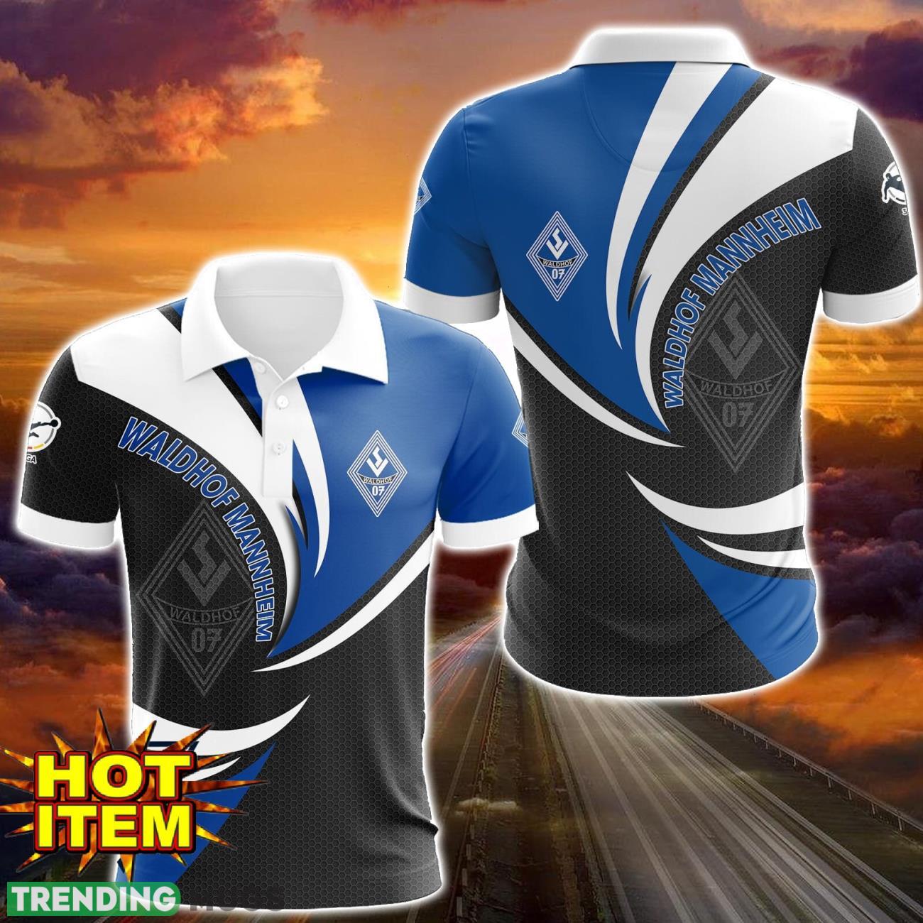 Waldhof Mannheim 3D Printing Polo Shirt Sport Style Gift Product Photo 1 Waldhof Mannheim 3D Printing Polo Shirt Sport Style Gift Product Photo 1