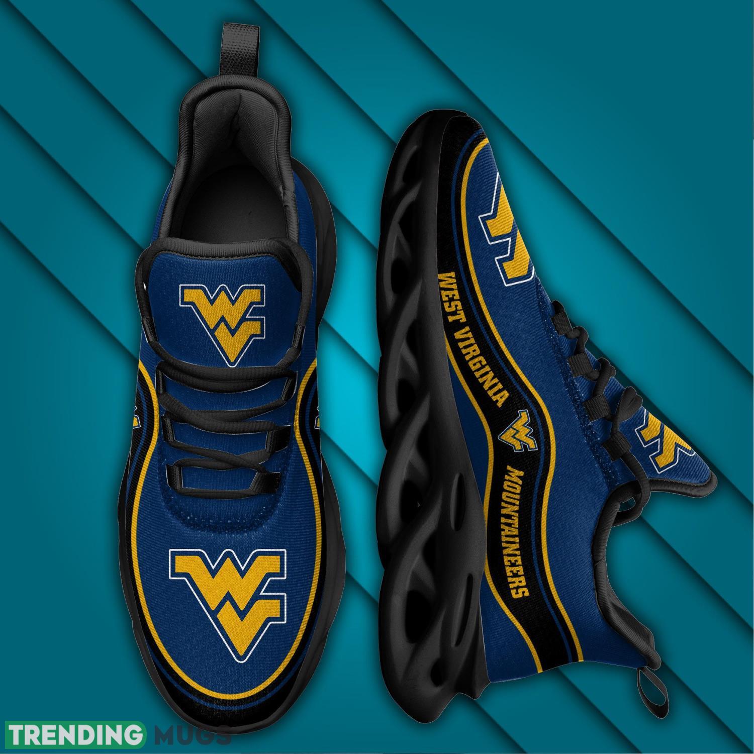 West Virginia Mountaineers Max Soul Shoes Gift Ideas Running Sneakers Max Soul West Virginia Mountaineers Max Soul Shoes Gift Ideas Running Sneakers Max Soul
