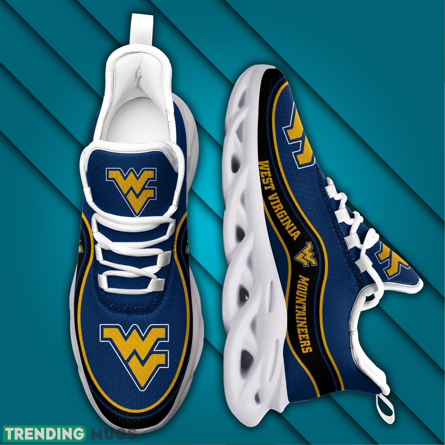 West Virginia Mountaineers Max Soul Shoes Gift Ideas Running Sneakers Max Soul West Virginia Mountaineers Max Soul Shoes Gift Ideas Running Sneakers Max Soul