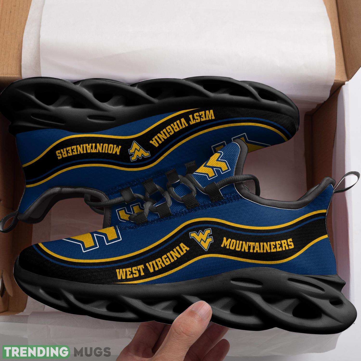 West Virginia Mountaineers Max Soul Shoes Gift Ideas Running Sneakers Max Soul West Virginia Mountaineers Max Soul Shoes Gift Ideas Running Sneakers Max Soul