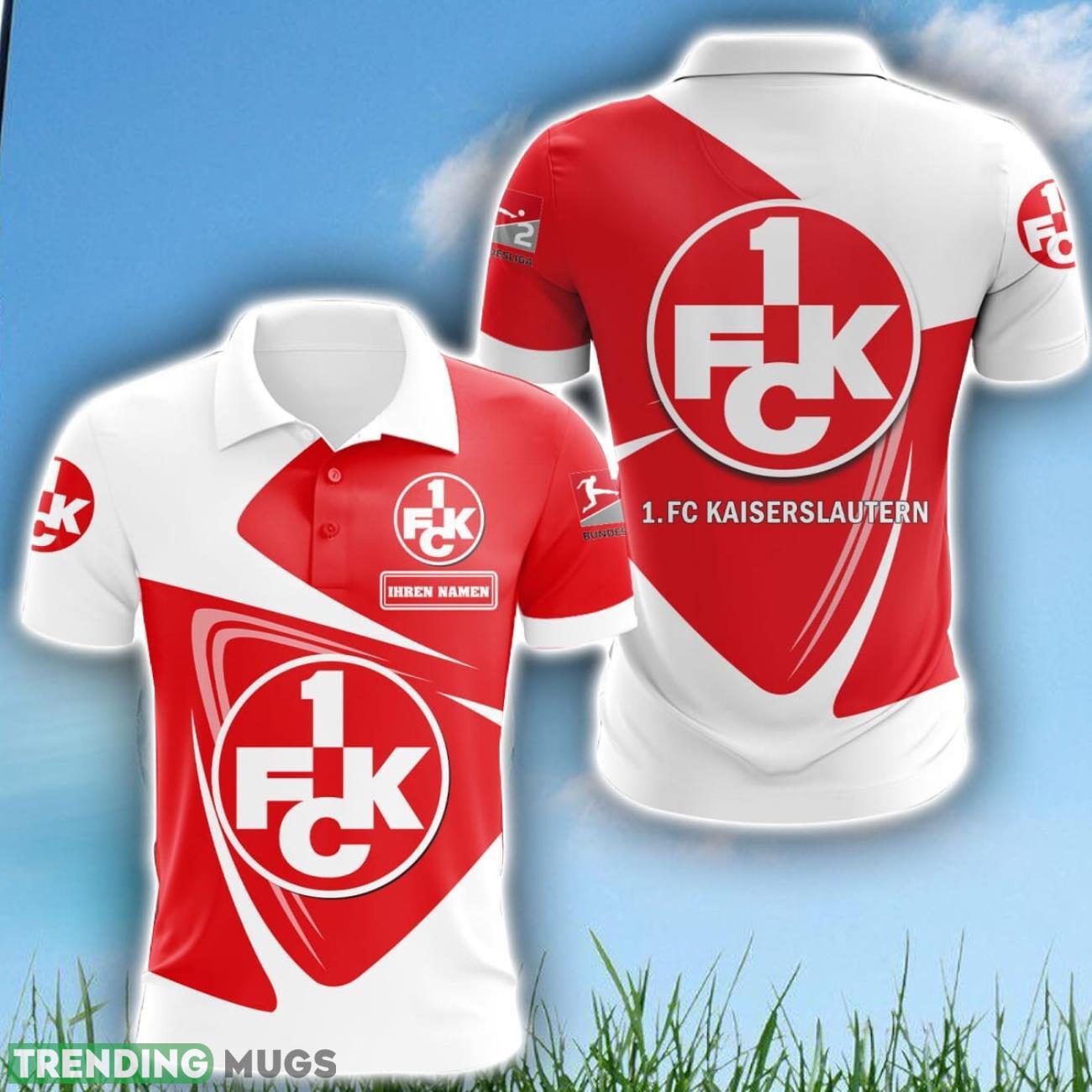 1. FC Kaiserslautern 3D Polo Shirt Sport Gift For Men Custom Name Product Photo 1 1. FC Kaiserslautern 3D Polo Shirt Sport Gift For Men Custom Name Product Photo 1
