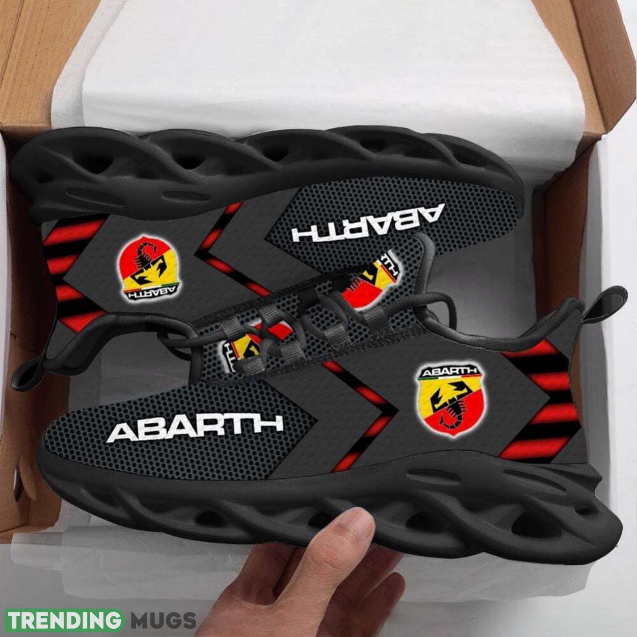 Abarth Car Lover Sneakers Ultra Max Soul Shoes Running Gift Product Photo 1 Abarth Car Lover Sneakers Ultra Max Soul Shoes Running Gift Product Photo 1