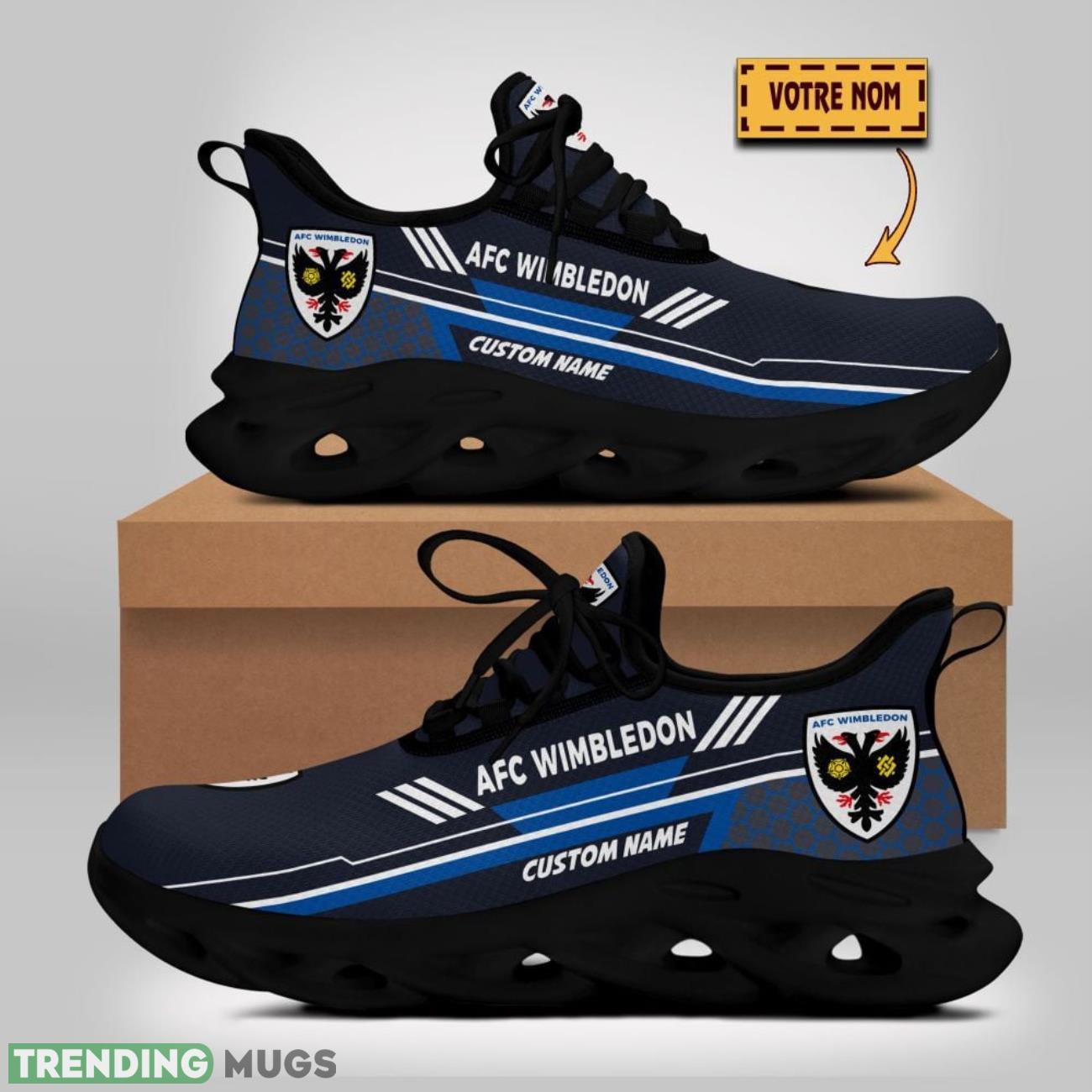 AFC Wimbledon Max Soul Shoes Custom Name For Fans Sneakers Trending Gift Running Product Photo 1 AFC Wimbledon Max Soul Shoes Custom Name For Fans Sneakers Trending Gift Running Product Photo 1