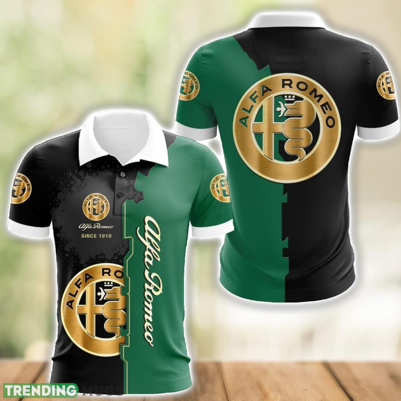 Alfa Romeo 3D Polo Shirt Comfortable For Men Gift Product Photo 1 Alfa Romeo 3D Polo Shirt Comfortable For Men Gift Product Photo 1