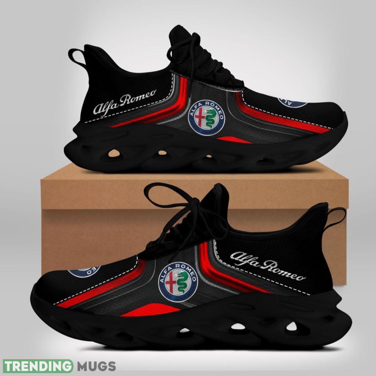 Alfa Romeo Sneakers Logo Printed Max Soul Shoes For Men And Women Product Photo 1 Alfa Romeo Sneakers Logo Printed Max Soul Shoes For Men And Women Product Photo 1
