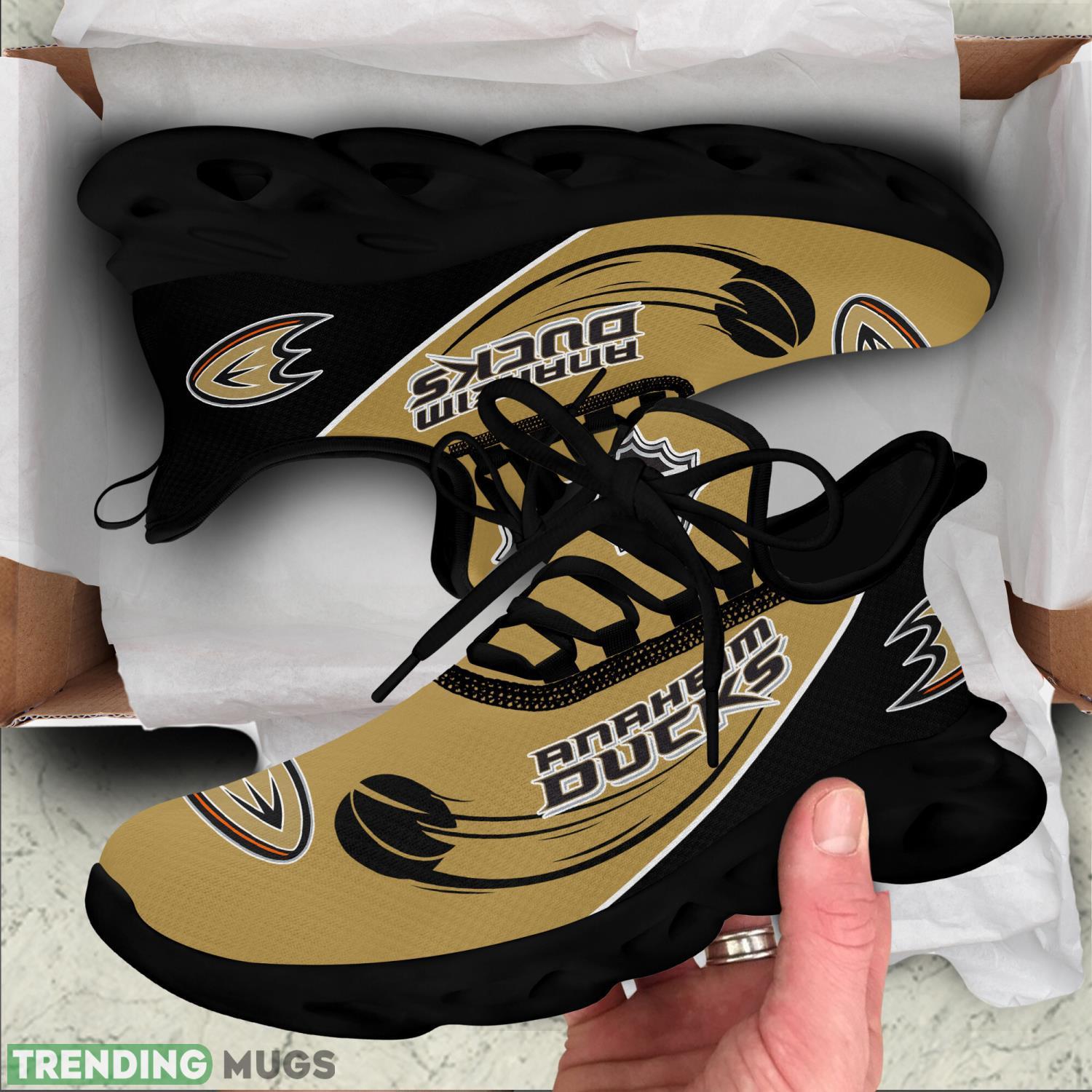 Anaheim Ducks Team Max Soul Shoes Men Women Sport Gift Running Sneakers Max Soul Anaheim Ducks Team Max Soul Shoes Men Women Sport Gift Running Sneakers Max Soul